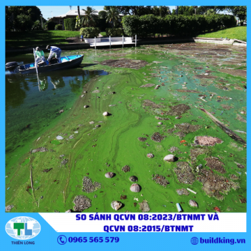 SO SÁNH QCVN 08:2023/BTNMT VÀ QCVN 08:2015/BTNMT