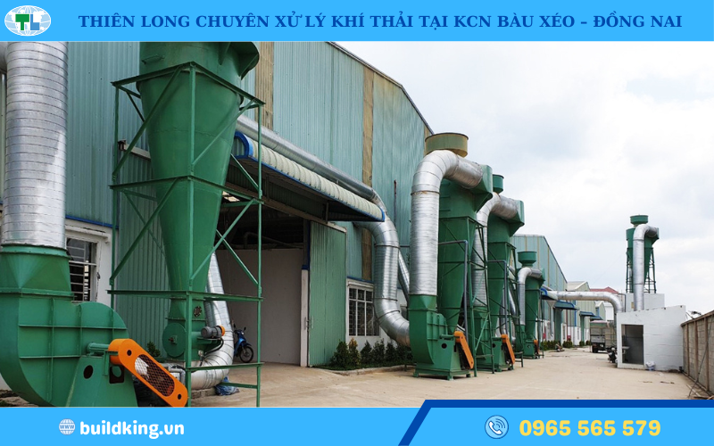 Chuyên xử lý khí thải tại KCN Bàu Xéo - Đồng Nai