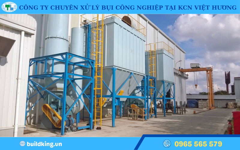 Xử lý bụi công nghiệp tại KCN Việt Hương
