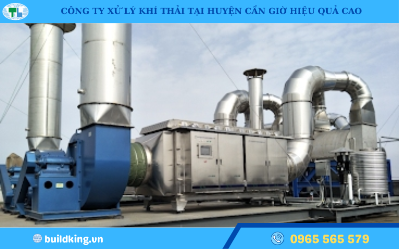 Xử lý khí thải tại huyện Cần Giờ - TP.HCM